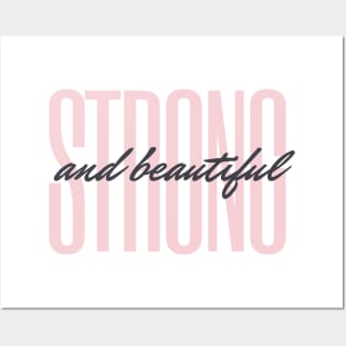 Unbreakable Beauty: Strong and Beautiful Posters and Art